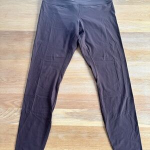 lululemon athletica Brown Ribbed Align Leggings
